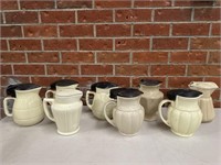 Selection of Vintage Ceramic Jugs X 8