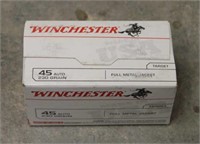 Winchester Ammunition, 45 Auto, 230 Grain FMJ, 100