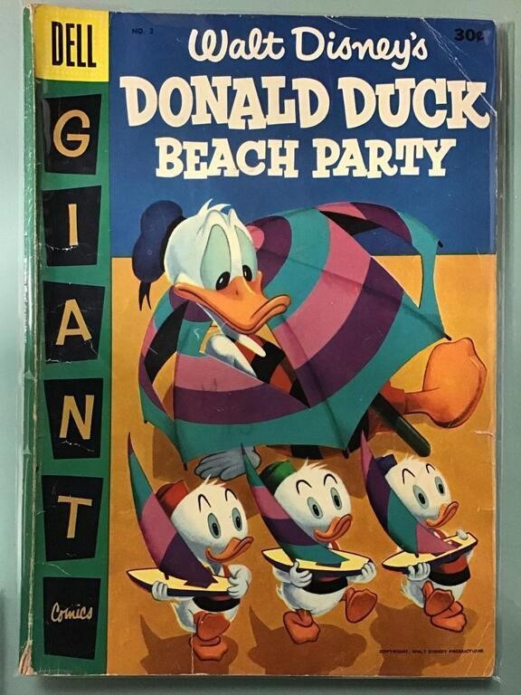 Donald Duck Beach Party #3