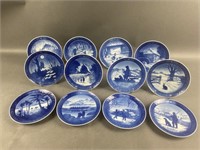 Vintage Royal Copenhagen Blue Plates