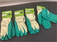 4pk nylon gloves