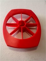 Tupperware Brand Red Apple Corer Slicer Tool