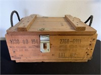 Wood Hand Grenade box