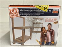 DIY workbench or shelving hardware kit