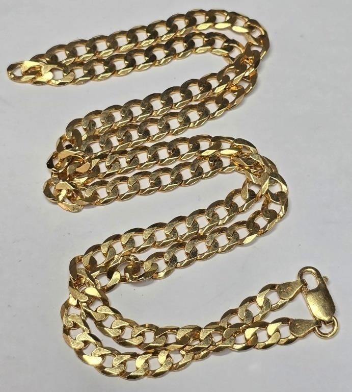 $9000 10K  25.78G 24" Cuban Necklace