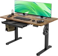 $180  Standing Desk with Drawers  Electric  48 Inc
