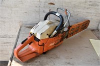 Gas Chain Saw (Loose and Turns Over), Loc: *ST