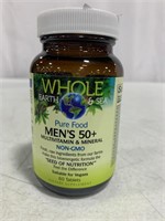 WHOLE EARTH AND SEA, MENS 50+ MULTIVITAMIN