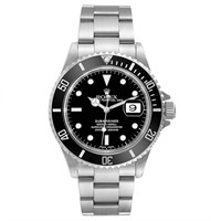 Rolex Submariner Date Black Dial Mens Watch 16610