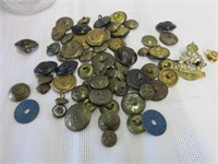 Grouping of Misc. Canadian Military Buttons
