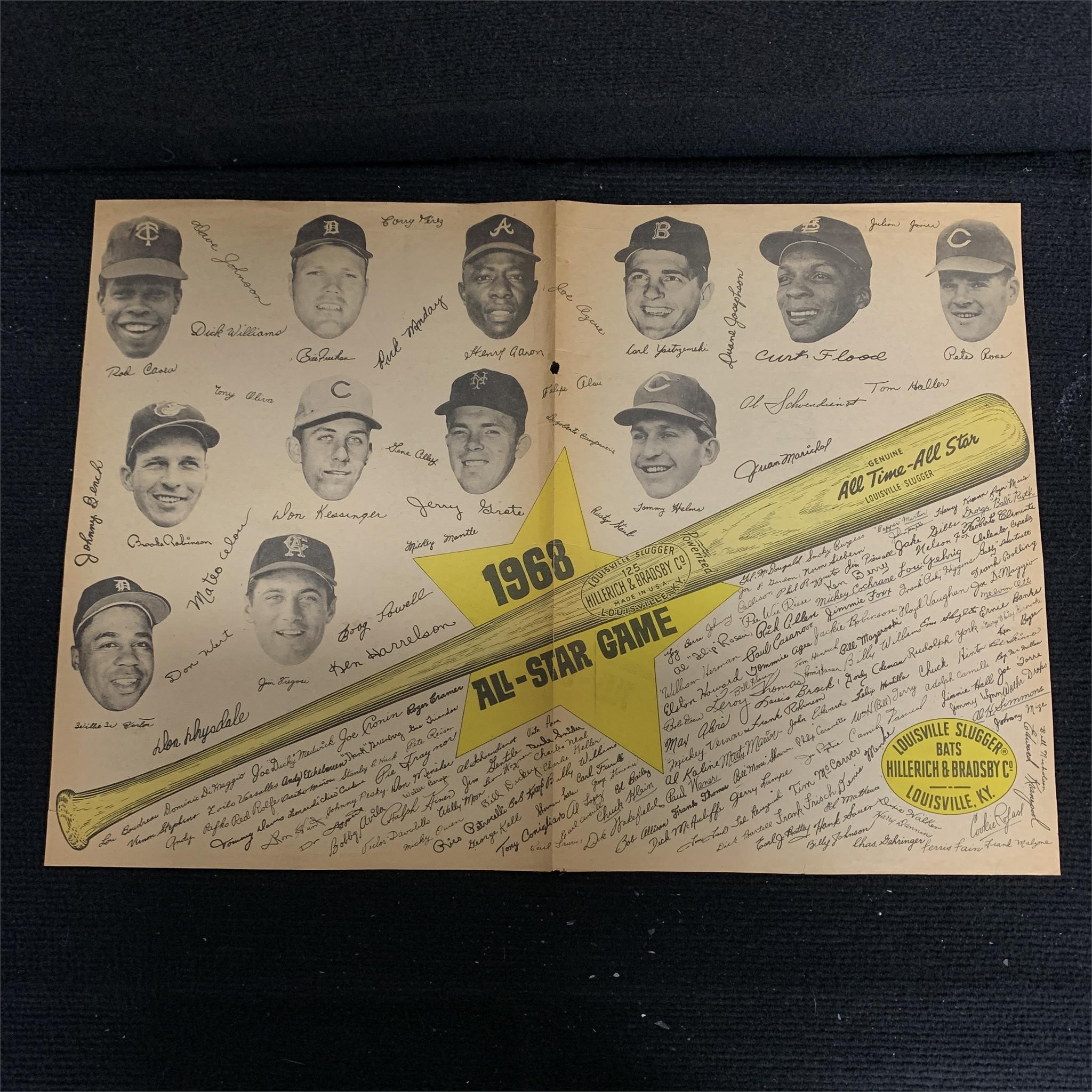 1968 All-Star Game advertisement