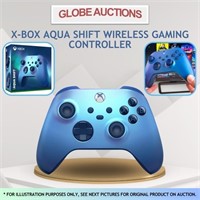 X-BOX AQUA SHIFT WIRELESS GAMING CONTROLLER