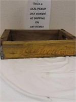 Old coca cola wood  crate