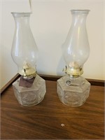 Set of 2 Oil Lamps