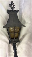 Solid Iron Gothic Dragon Electric Lantern with