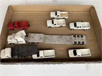 Case International Toy Semi Trailer and trucks