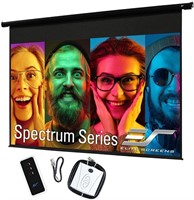 128"  Electric Motorized Projector Screen