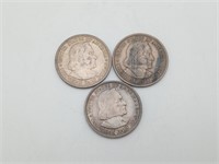 4 1/2 Dollar Columbian Exposition silver coin 1893
