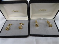 2 PAIR'S CUFFLINKS