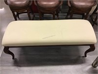5 ft long padded end of bed bench