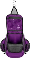 NeatPack Compact Hanging Toiletry Bag Purple