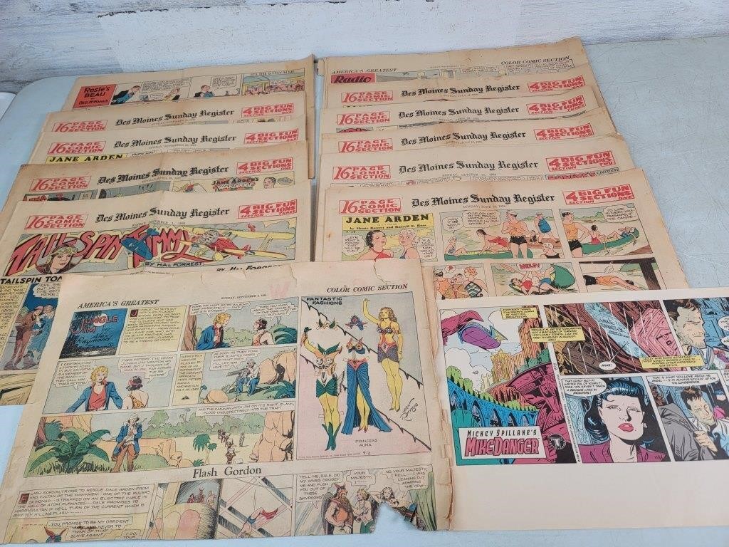 Des Moines Register Comics 1933, 34, 35, 36