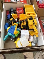 Flat of toys