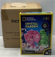4 National Geographic Crystal Garden Kits NEW $80