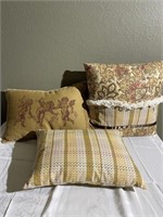 Assorted Decorative Pillows