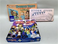 Donkey Party, Stork & Monopoly Junior