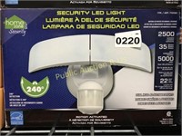 HOME ZONE $50 RETAIL SECURITY LIGHT ATTENTION