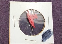 Red Cross Vintage Red Feather PIN