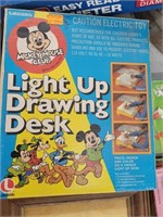 Light up and draw Mickey Mouse Club desk