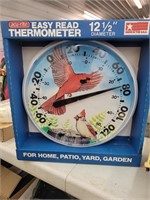 New outdoor thermometer