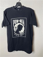 Vintage POW Shirt 1980s MIA