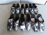 6 PAIRS WOMAN'S SHOES - VARIOUS SIZES
