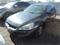 2005 Honda Accord JHMCN365X5C017895 Gray