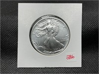 1991 AMERICAN SILVER EAGLE BU