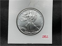 1991 AMERICAN SILVER EAGLE BU