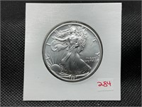 1991 AMERICAN SILVER EAGLE BU