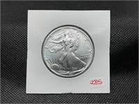 1991 AMERICAN SILVER EAGLE BU