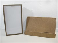Shadow Box & Wooden Display Holder See Info