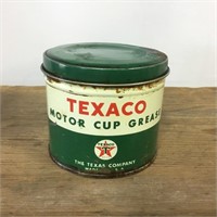 Texaco Motor Cup Grease Tin