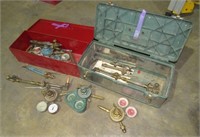 Assorted Welding Torches and Gages-