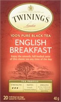 Sealed - Twinings English Breakfast Tea