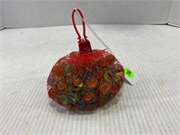 BAG OF CAT'S EYE MARBLES