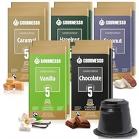 2022/08Gourmesso 100ct Flavored Espresso Pods | In