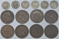 45 Misc Foreign Coins