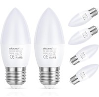 ($30) DiCUNO ProOE E26 LED Light Bulbs, 4