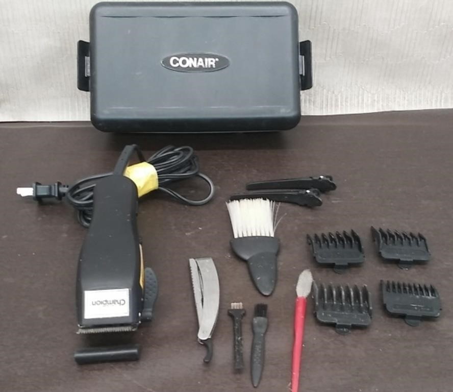 Conair Hair Clippers w/Accessories - Works